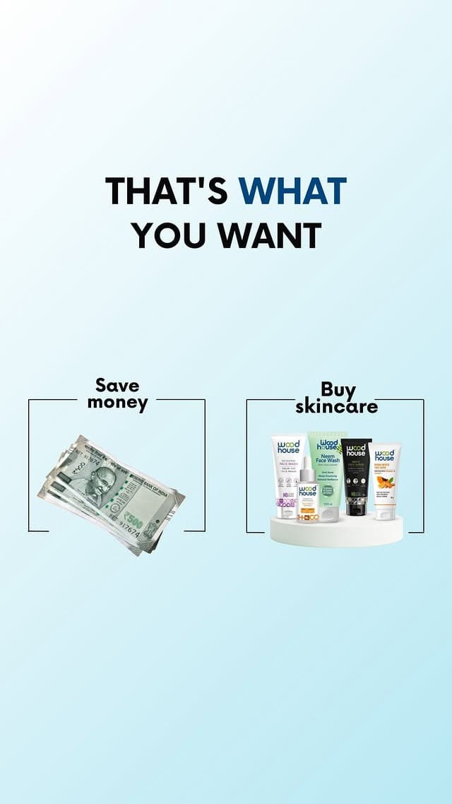 POV: You came to save money…
